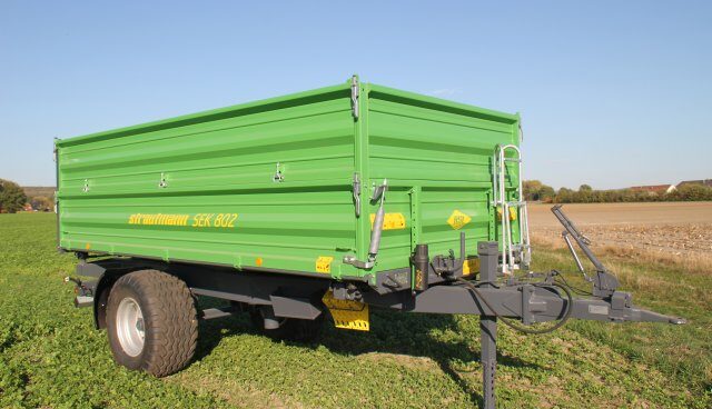 SINGLE-AXLE TIP TRAILER - SEK